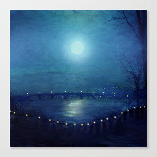 I'll Be Your Moon Canvas Print
