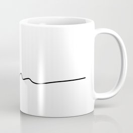 Calm | Quote | Minimal Quote | One Line Work | Line Art | Minimalist Coffee Mug