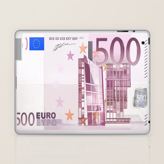 500 Euro Note Laptop Ipad Skin By Dano77 Society6