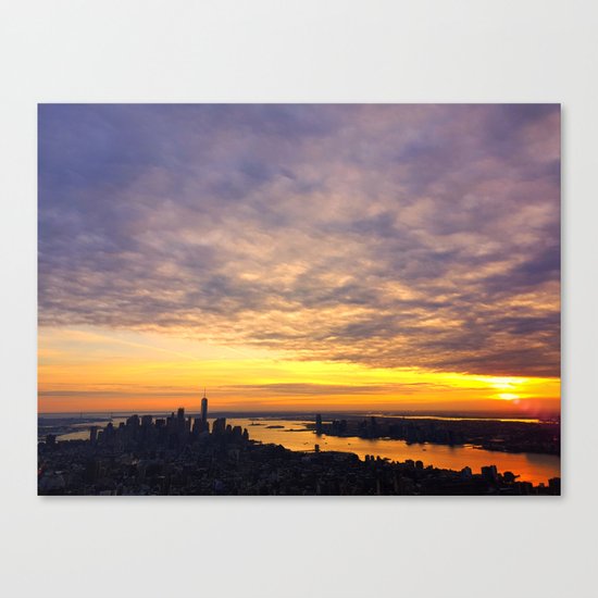 New York skyline Canvas Print