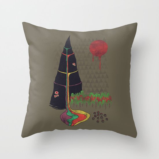 Holy Mountain Throw Pillow