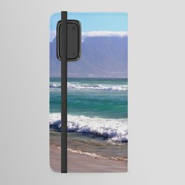 South Africa Photography - Ocean Waves At The Beach Android Wallet Case