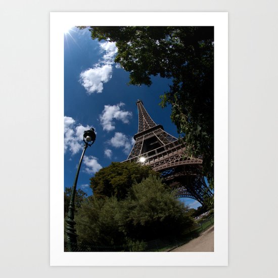 Eiffel Tower - Paris Art Print