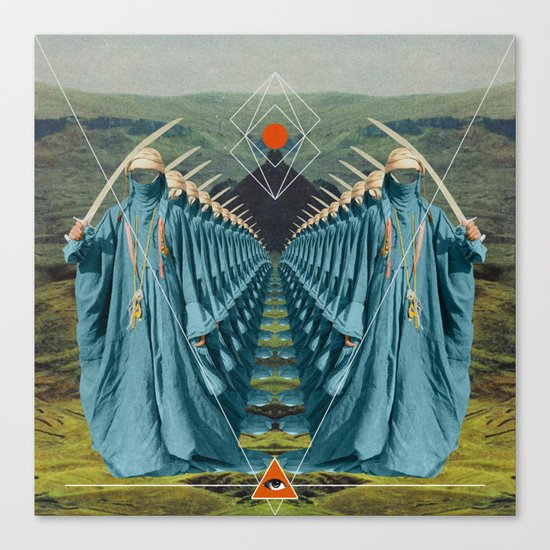 Waste Atlantic Canvas Print
