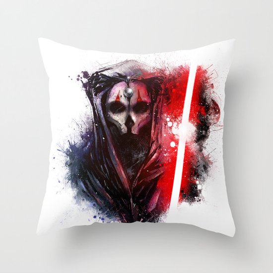 Darth Nihilus Throw Pillow