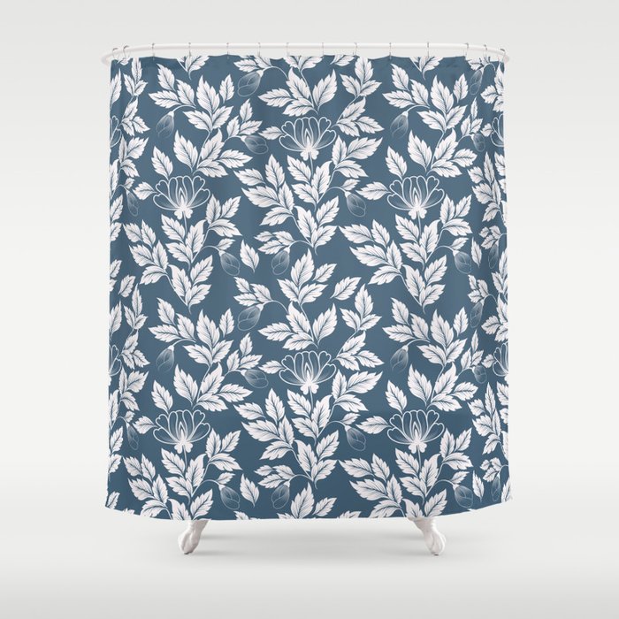 Leaves Pattern 7 Shower Curtain