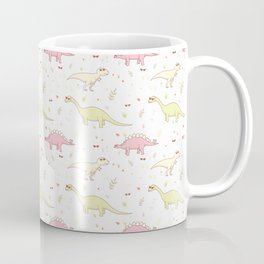 Sassy Dinosaurs (Pink) Coffee Mug