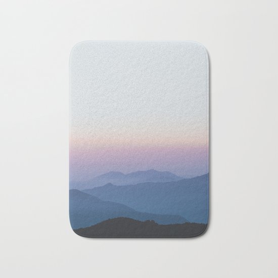 Sunset in the Annapurnas Bath Mat