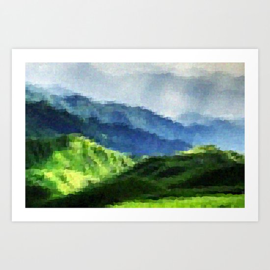 Mountain Art Print