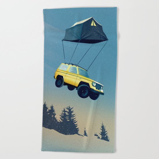 Darling, time to move on... Beach Towel