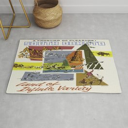 Vintage poster - South Dakota Rug