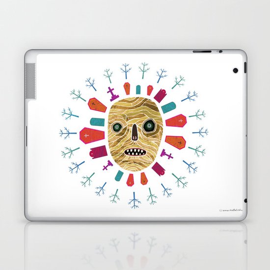 Halloween print: Mummy Laptop & iPad Skin