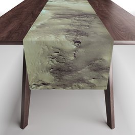 Planet surface — Mercury Table Runner