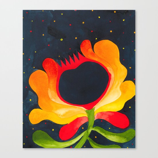 Night blossom Canvas Print