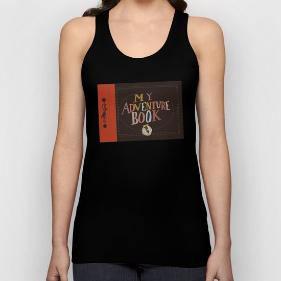 my adventure book.. up, carl and ellie Unisex Tank Top