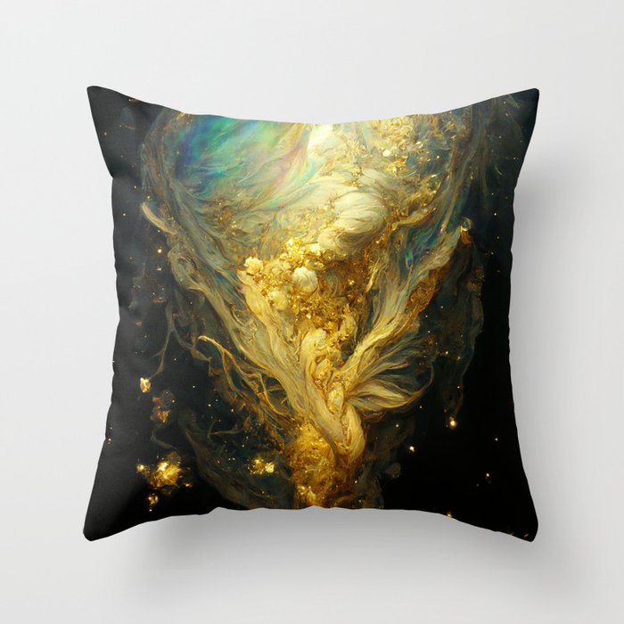 The Rock - Golden Dream #8 Throw Pillow