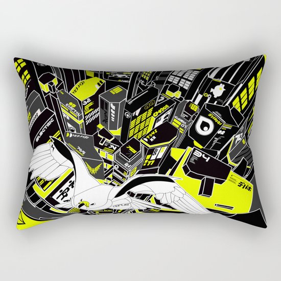Horus Rising Rectangular Pillow