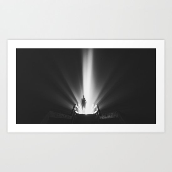 Walk into the Light Art Print