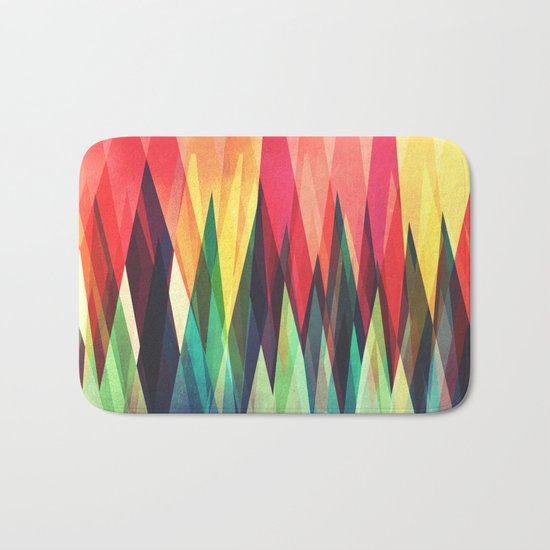 Mountain Sunset Bath Mat
