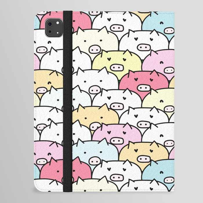 Awesome Pigs iPad Folio Case