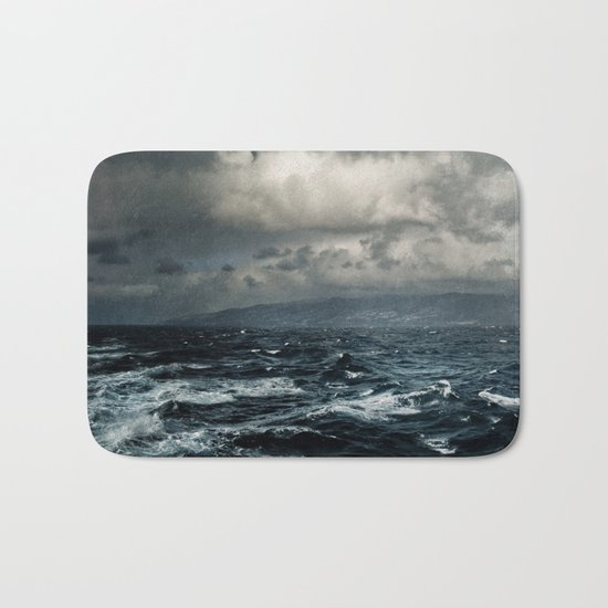 wild ocean Bath Mat