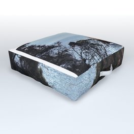  The Way of St James: Cliffs of Asturias from the Pindal Caves, Asturias (Spain) Outdoor Floor Cushion