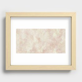 Abstract beige brown Recessed Framed Print