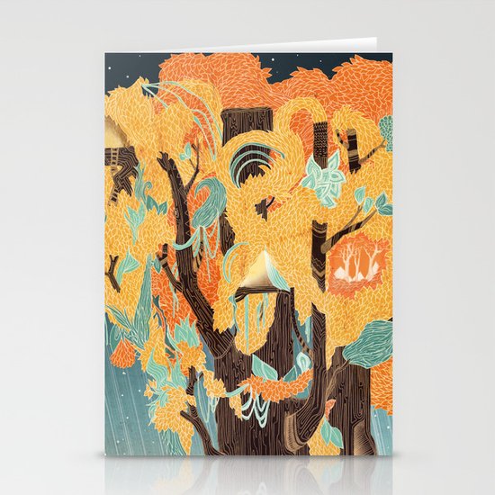 Treehouse Stationery Cards
