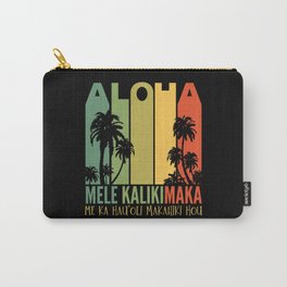 Mele Kalikimaka Aloha Hawaii Christmas Carry-All Pouch