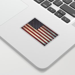 united state of  America Flag - vintage look Sticker
