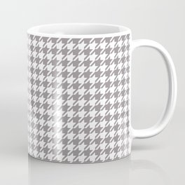 Light Gray & White Houndstooth Coffee Mug