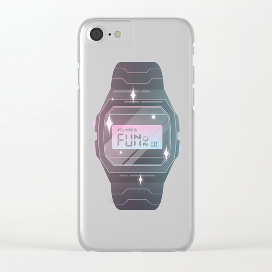 It's Fun PM Clear iPhone Case