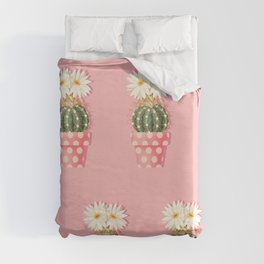 Cute Cacti Duvet Cover
