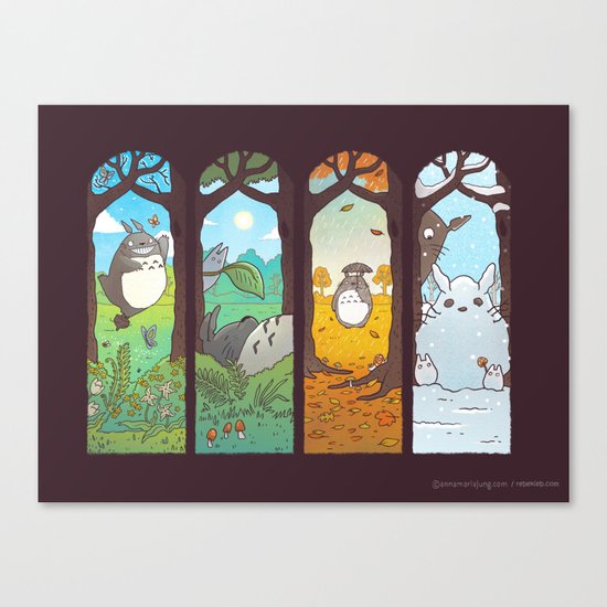 Spirit of the seasons Canvas Print