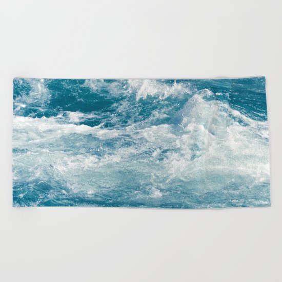 Blue Beach Towel