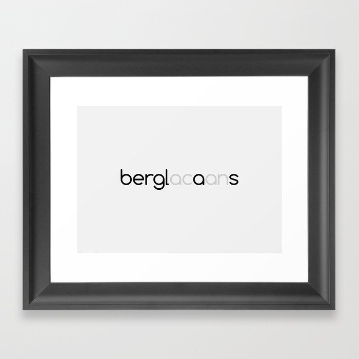 David Berglas Framed Art Print