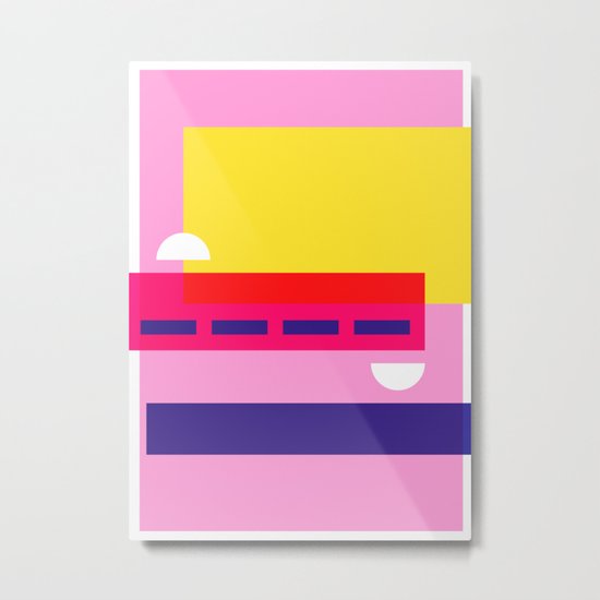 Bright Abstract I Metal Print