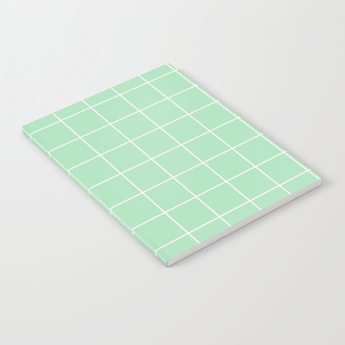 Mint green Notebook by ARTbyJWP | Society6
