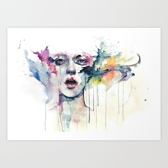 learn to bloom Art Print
