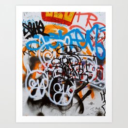 Graffiti No. 17 Art Print