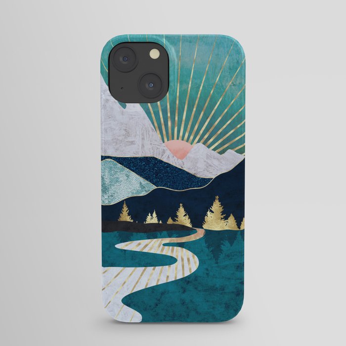 Winter River iPhone Case