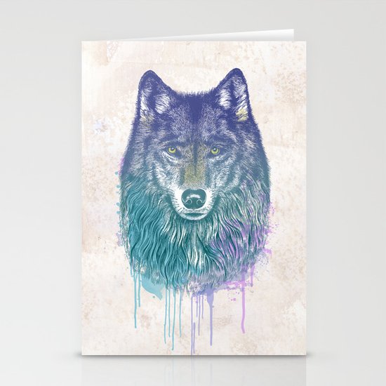 I Dream of Wolf Stationery Cards