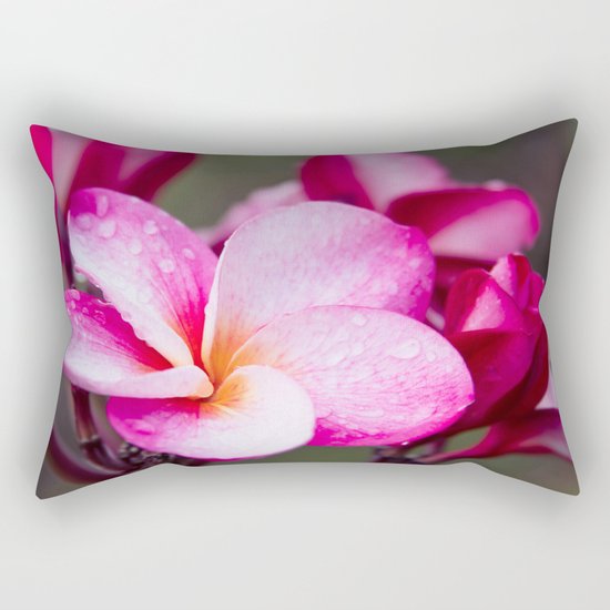 Pua Melia Floral Celebration Rectangular Pillow