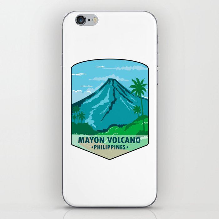 Mayon Volcano Philippines iPhone Skin