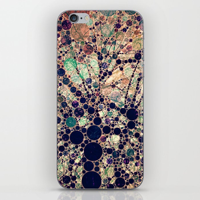 Colorful tree loves you and me. iPhone Skin