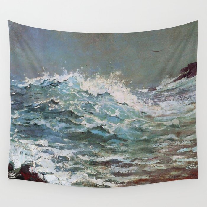 Society6 ocean online tapestry