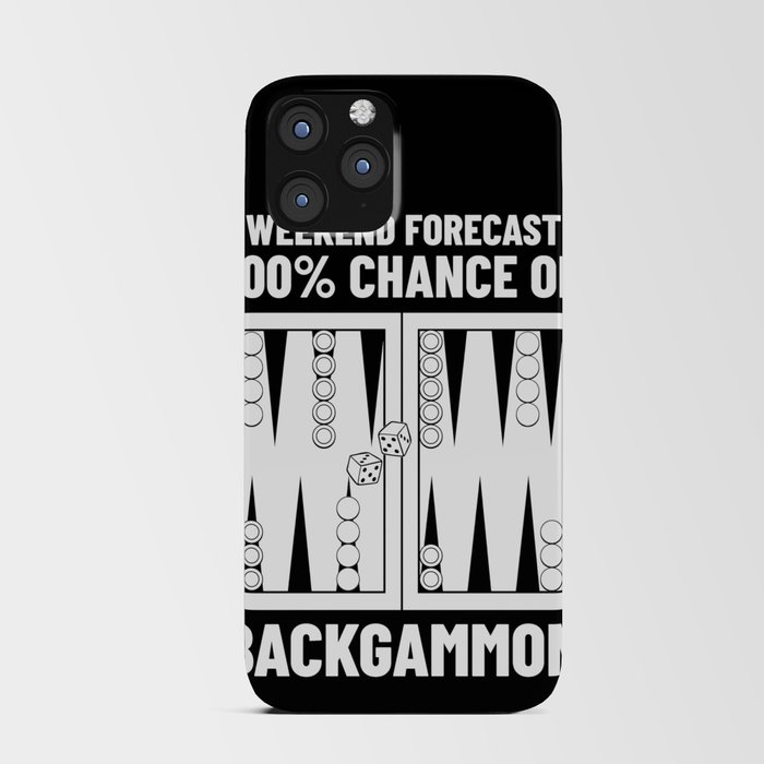 Backgammon Board Game Player Rules iPhone Card Case