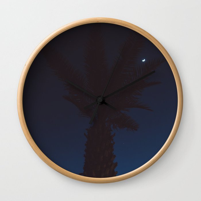 Mexico Moon VI Wall Clock