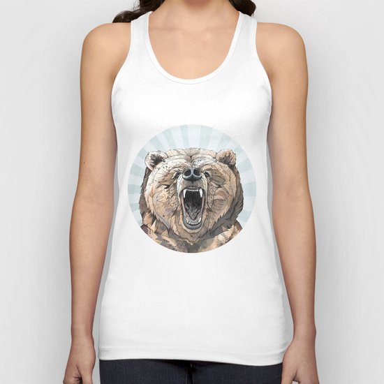 Grizzly Unisex Tank Top
