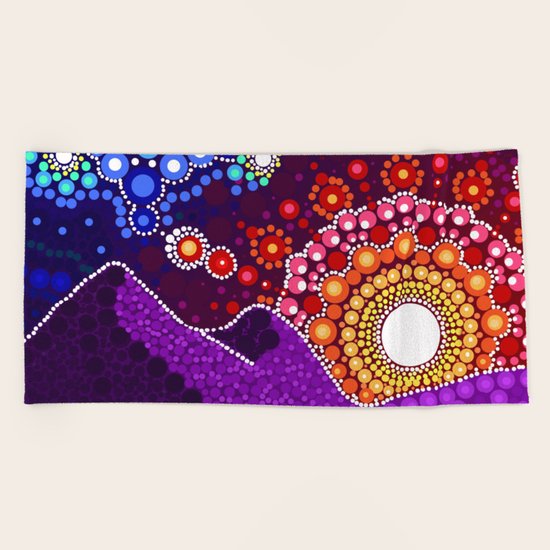 Sunset Beach Towel